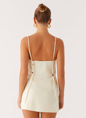 Andres Mini Dress - Butter